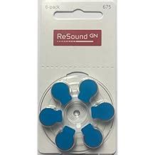 Amazon.com: resound hearing aid batteries