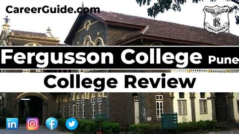 College Review: Fergusson College, Pune - YouTube