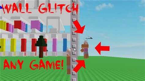 [ROBLOX] GLITCH THROUGH ANY WALL TUTORIAL - YouTube