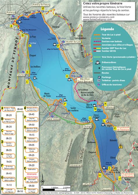 Carte Montagne Lac Annecy - dsullana.com