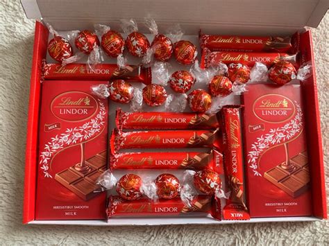 Lindt Lindor chocolate hamper birthday Mothers Day gifts | Etsy