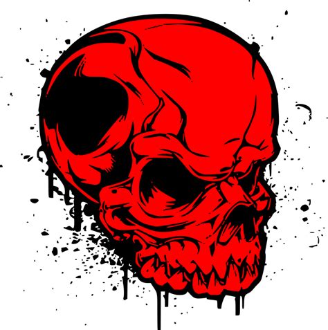 Red skull - Openclipart