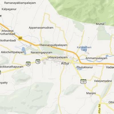 Google Satellite Maps of Attur | செயற்கைக்கோள் வரைபடங்கள் Attur | Getzy