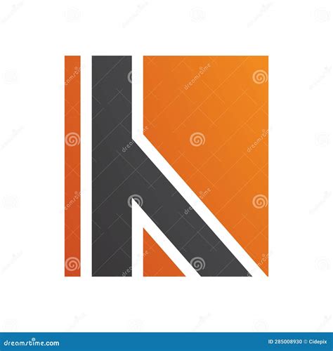 Orange and Black Letter H Icon with Straight Lines Stock Vector - Illustration of design ...