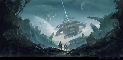 ArtStation - ancient alien teleporter