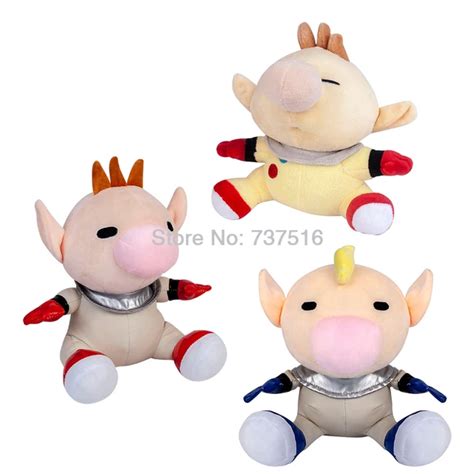 New Anime Soft Cute Captain Louie & Olimar Plush Doll from Pikmin 2 ...