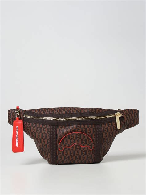 Sprayground Belt Bag Men In Brown | ModeSens