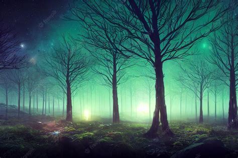 🔥 [30+] Beautiful Night Forest Wallpapers | WallpaperSafari