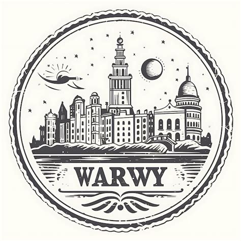 Premium AI Image | Warsaw City With Monochrome Steel Gray Color Warsaw Old Town Creative Unique ...