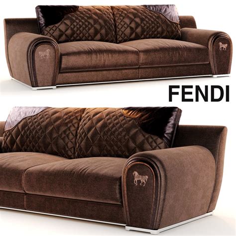 sofa varenne fendi 3d model