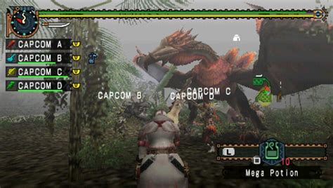 Monster Hunter Freedom Unite (PSP / PlayStation Portable) Screenshots