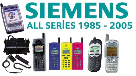 All Siemens Phones Evolution 1985 2005 #shorts #short - YouTube