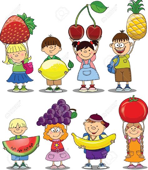 Kids Eating Healthy Clipart | Free download on ClipArtMag