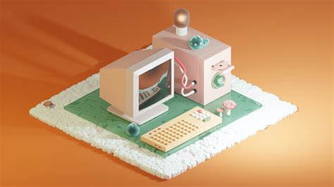 3D portfolio on Behance