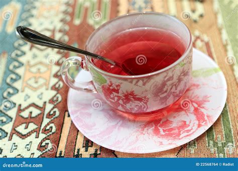 Cup Of Karkade Tea Stock Images - Image: 22568764