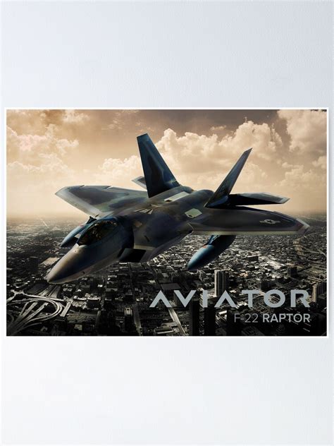 "F-22 Raptor Fighter Jet" Poster by rott515 | Redbubble