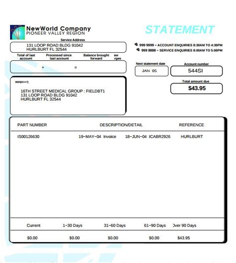 Statement of Account Templates | 12+ Free Docs, Xlsx & PDF | | Statement template, Accounting ...