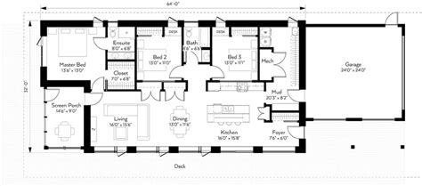 Passive House Passive Solar House Plan | 3 Bedroom Modern Home Plans | Passive solar house plans ...