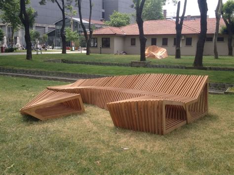 RELAXING BENCH | Urban Furniture | Meubles urbains, Mobilier urbain, Projets bois