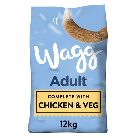 Wagg Adult Dog Complete Chicken with Veg & Tasty Gravy 12kg | Pet Food | Iceland Foods