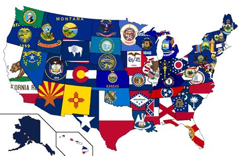 What State Do You Actually Belong In? | Us states flags, United states ...