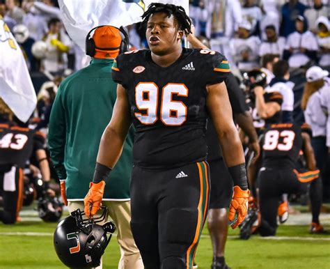 Ranking the Miami Hurricanes Football Roster: Defensive Tackle - State ...