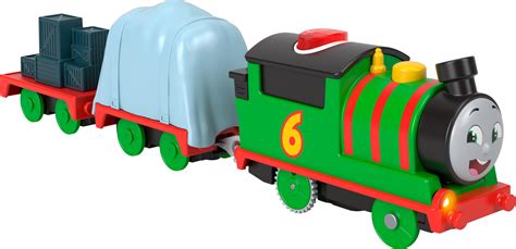 Snapklik.com : Thomas & Friends Motorized Toy Train Talking Percy Battery-Powered Engine