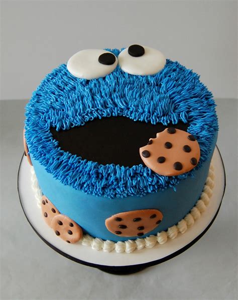 Cookie Monster Cake - CakeCentral.com