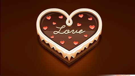 Love Heart Sweet Chocolate | Wallpapers-Wallpaper Free 3979