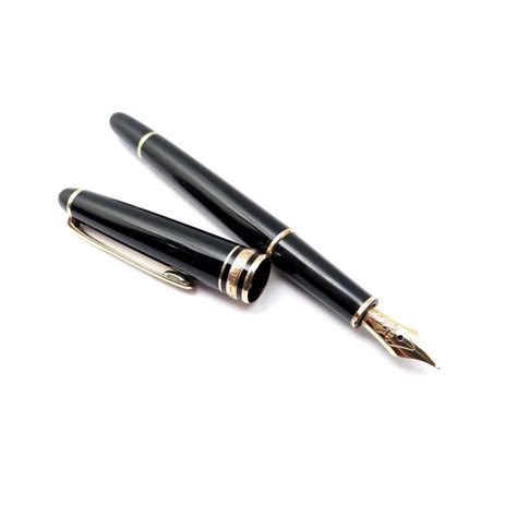 stylo plume montblanc meisterstuck or 18k