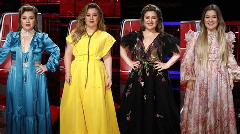 Kelly Clarkson's Best Outfits on 'The Voice'