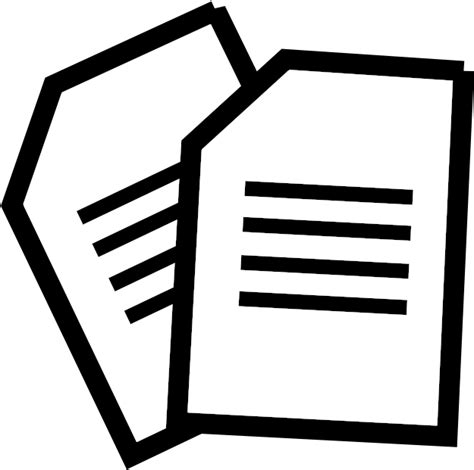 Transparent Document Clipart - Png Download - Full Size Clipart ...