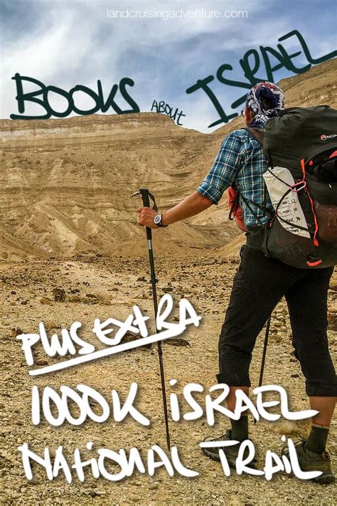 Books about Israel and Hiking the 1000-km National Trail