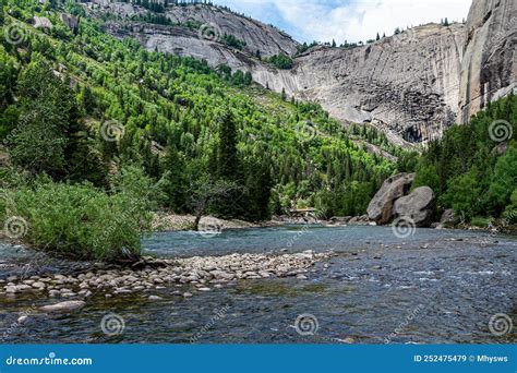 Landscape of Keketuohai Scenic Spot in Xinjiang Stock Image - Image of ...