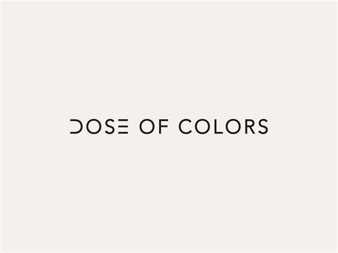 Brand Identity Design for Dose of Colors — I F I N K