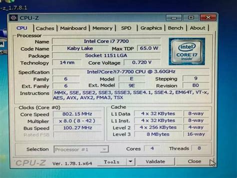 Intel R Core Tm I7-7700k Windows 11