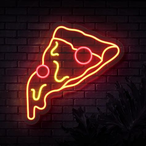 Pizza Scheibe Neon Zeichen Küche Neon Zeichen Pizzeria | Etsy