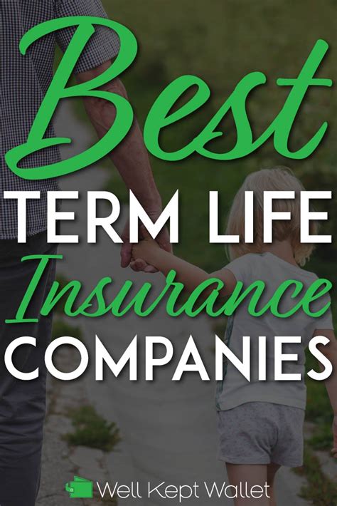 10 Best Term Life Insurance Companies in 2023 - Well Kept Wallet