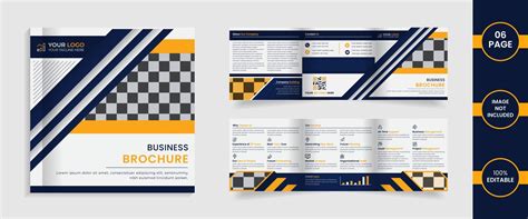 6 Page Brochure Vector Art, Icons, and Graphics for Free Download