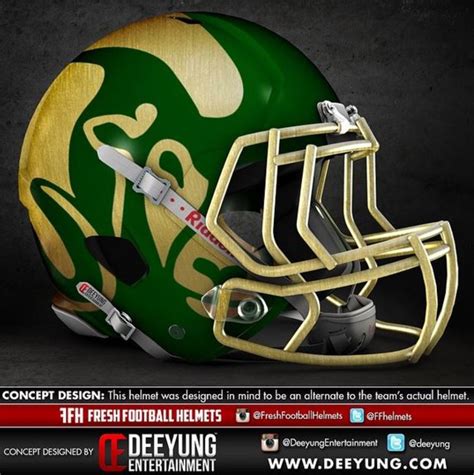 Graphic designers have fun new concepts for 56 college football helmets ...