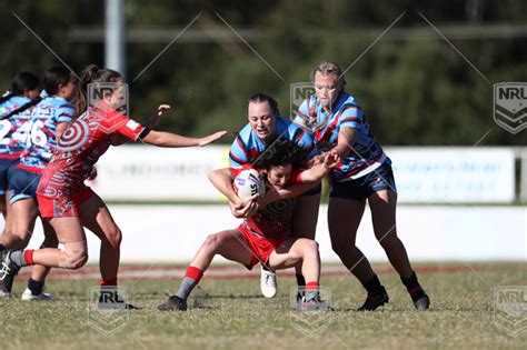 WNC 2022 RD02 First Nations Gems v Australian Defence Force Women - NRL ...