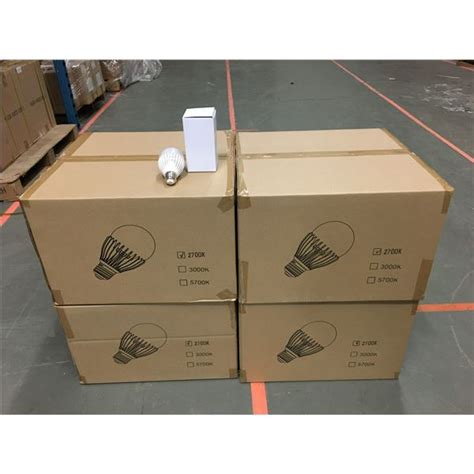 4 CASES OF NEW 2700K LED LIGHT BULBS (72 PER CASE) - Able Auctions