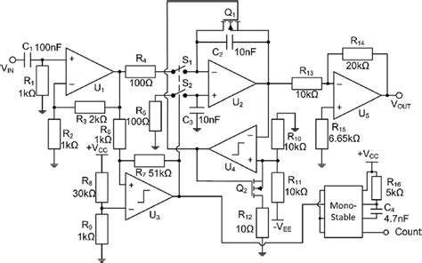 Signal conditioning circuit diagram. | Download Scientific Diagram