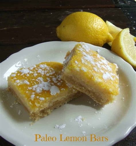 Paleo Lemon Bars - Cassidy's Craveable Creations