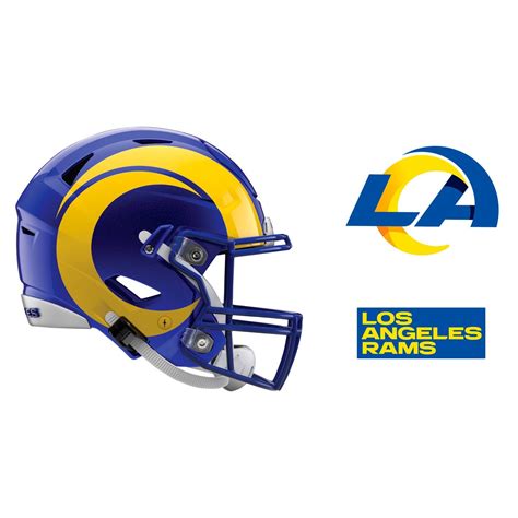 Los Angeles Rams: 2022 Helmet - Officially Licensed NFL Removable Adhe in 2022 | Los angeles ...