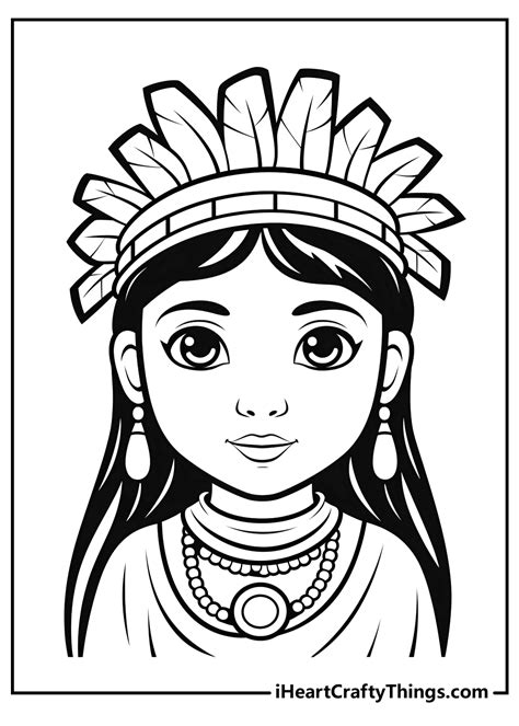 Printable Native American Coloring Pages Shop | telepack.co.jp.co-site.jp