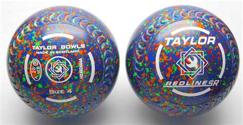 TAYLOR REDLINE SR LAWN BOWLS | BUY ONLINE| OZYBOWLS