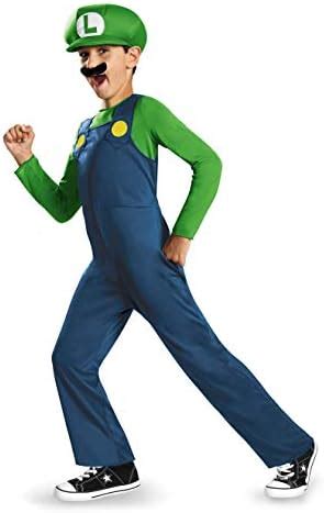 BOYS KIDS SUPER MARIO BROS LUIGI WARIO WALUIGI FANCY DRESS COSTUME 4-12 YEARS Fashion Costumes