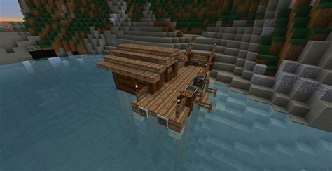 Fishing Hut Minecraft Project