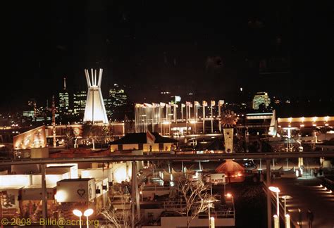 Expo 67 - Indians of Canada Pavilion, Night View